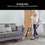 Shark Duo Clean Anti Hair Wrap Plus Cordless Stick Vacuum Cleaner Clean Sense IQ Hoover IZ400 Charcoal/Bras Gold Refurbished