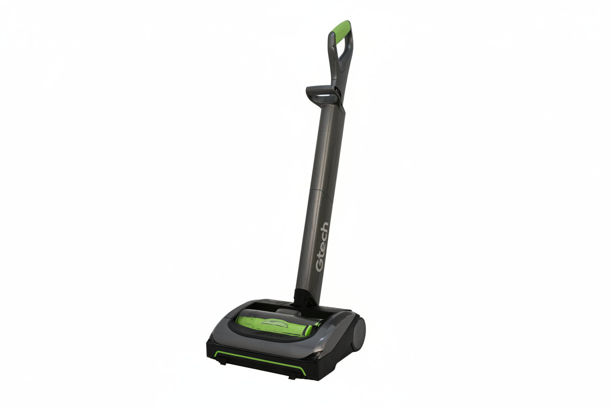 Gtech vacuum cleaner on a white background