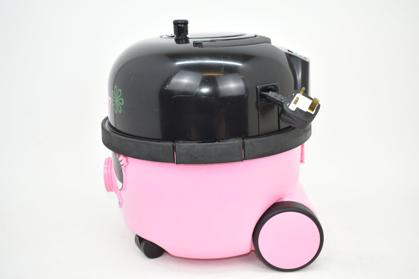 Numatic Hetty Dual Double Speed Canister Vacuum Cleaner Hoover Pink Refurbished