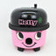 Numatic Hetty Dual Double Speed Canister Vacuum Cleaner Hoover Pink Refurbished