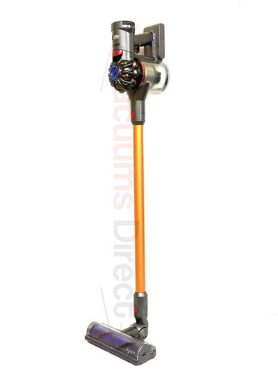 Dyson V7 Silver Orange Cordless Handheld Car Vacuum Cleaner Portable Refurbished