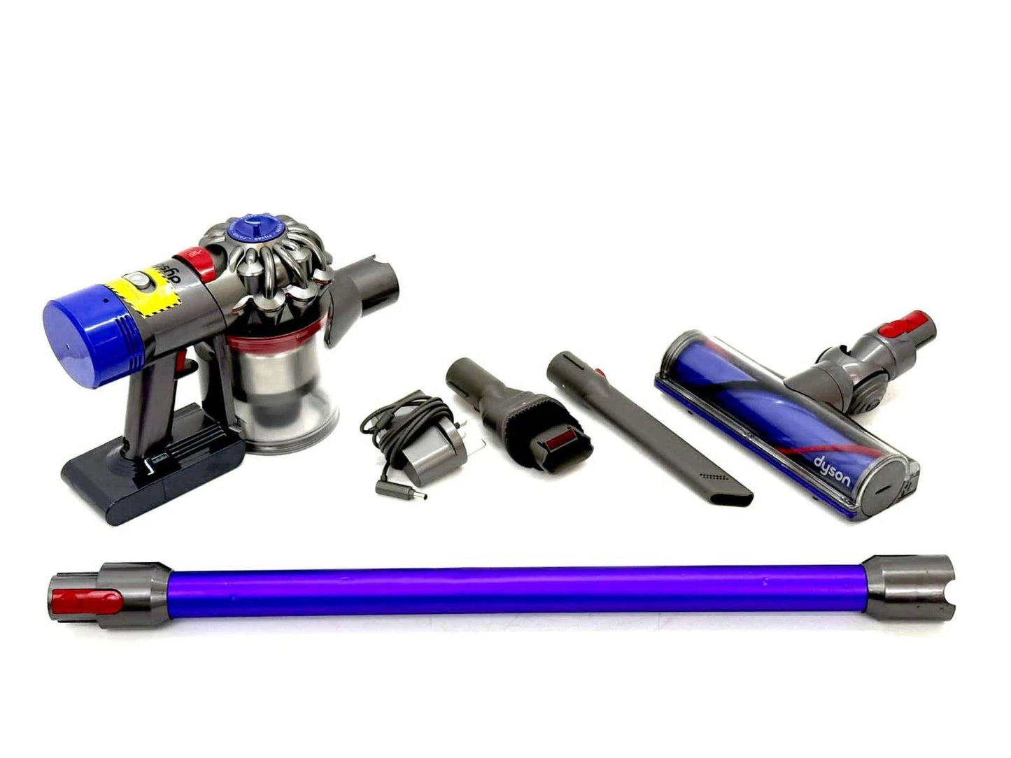 Dyson V8 Purple Silver Animal Cordless Stick Handheld Vacuum Cleaner Pet Refurbished