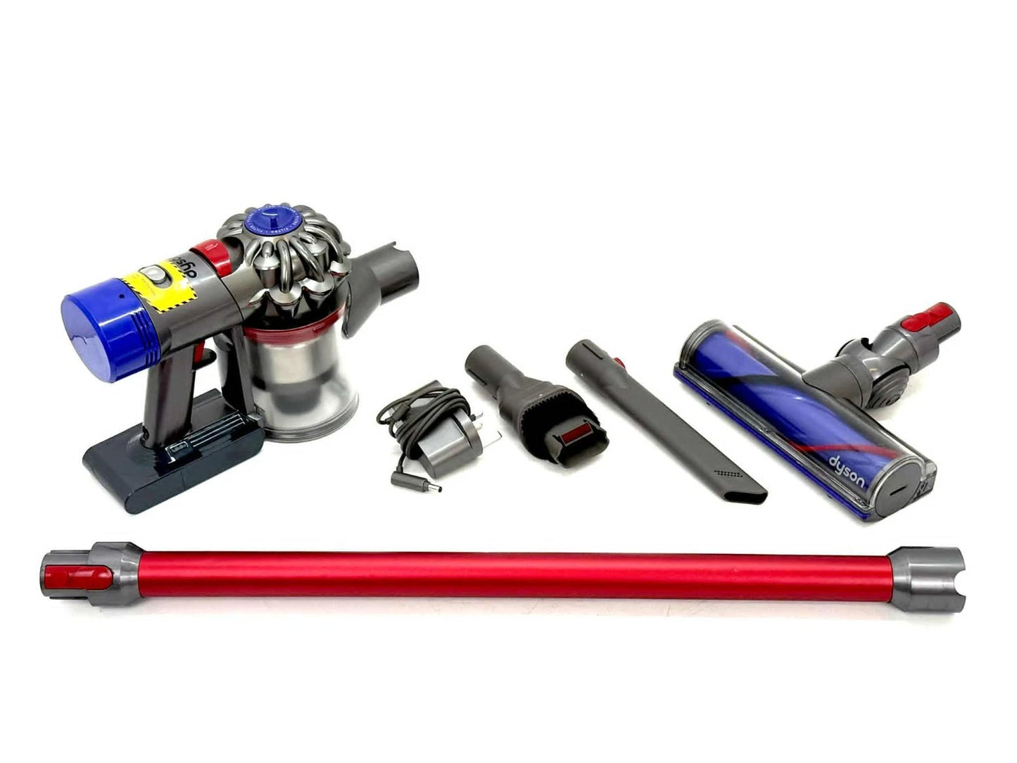 Dyson V8 Red Cordless Stick Handheld Vacuum Cleaner Pet Refurbished
