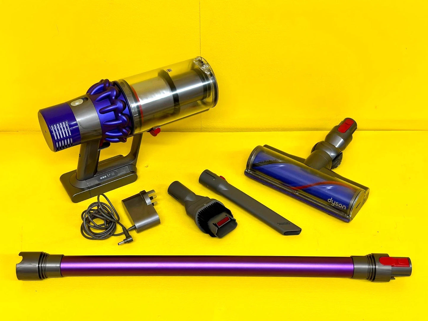 Dyson V10 Purple Animal Pet Cordless Stick Handheld Vacuum Cleaner Multi Floor Renewed