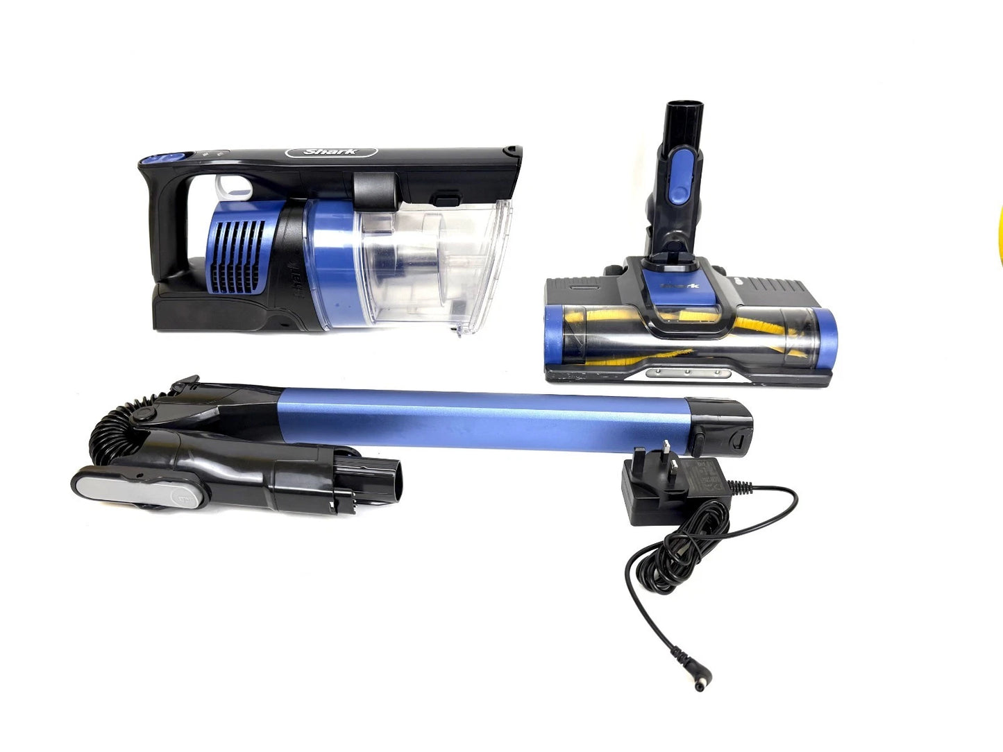 Shark Anti Hair Wrap Cordless Handheld Stick Vacuum Cleaner Hoover IZ202 Blue Refurbished