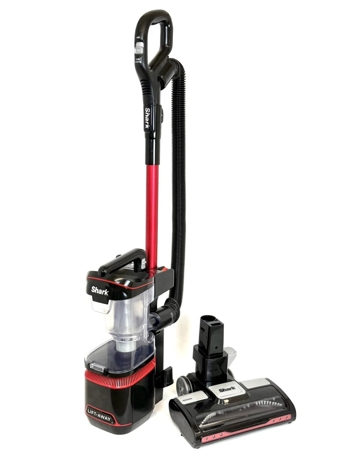 Shark NV602UK Classic Red Lift-Away Corded Upright Vacuum Cleaner Multi Floor Refurbished