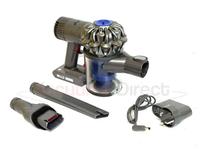 Refurbished Dyson V6 Silver Blue Trigger Cordless Vacuum Cleaner