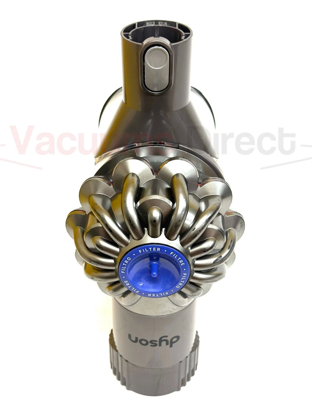 Refurbished Dyson V6 Silver Blue Trigger Cordless Vacuum Cleaner
