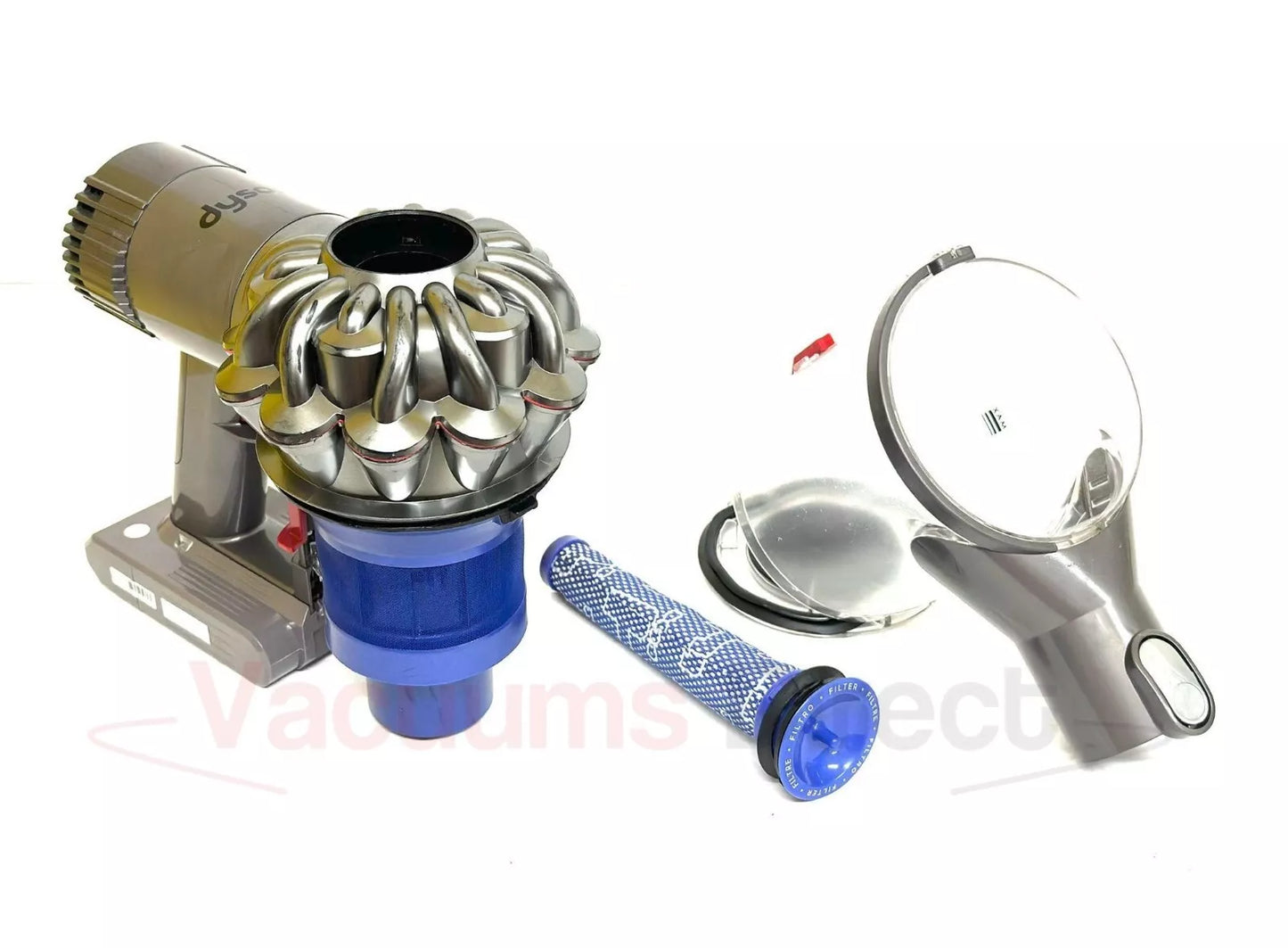 Refurbished Dyson V6 Silver Blue Trigger Cordless Vacuum Cleaner