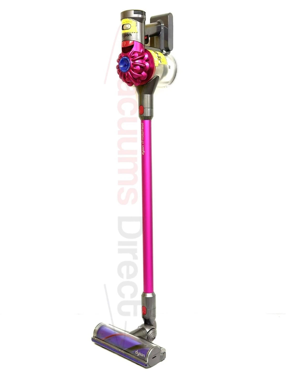 Refurbished Dyson V7 Animal Handheld Cordless Handheld Stick Pink Vacuum Cleaner