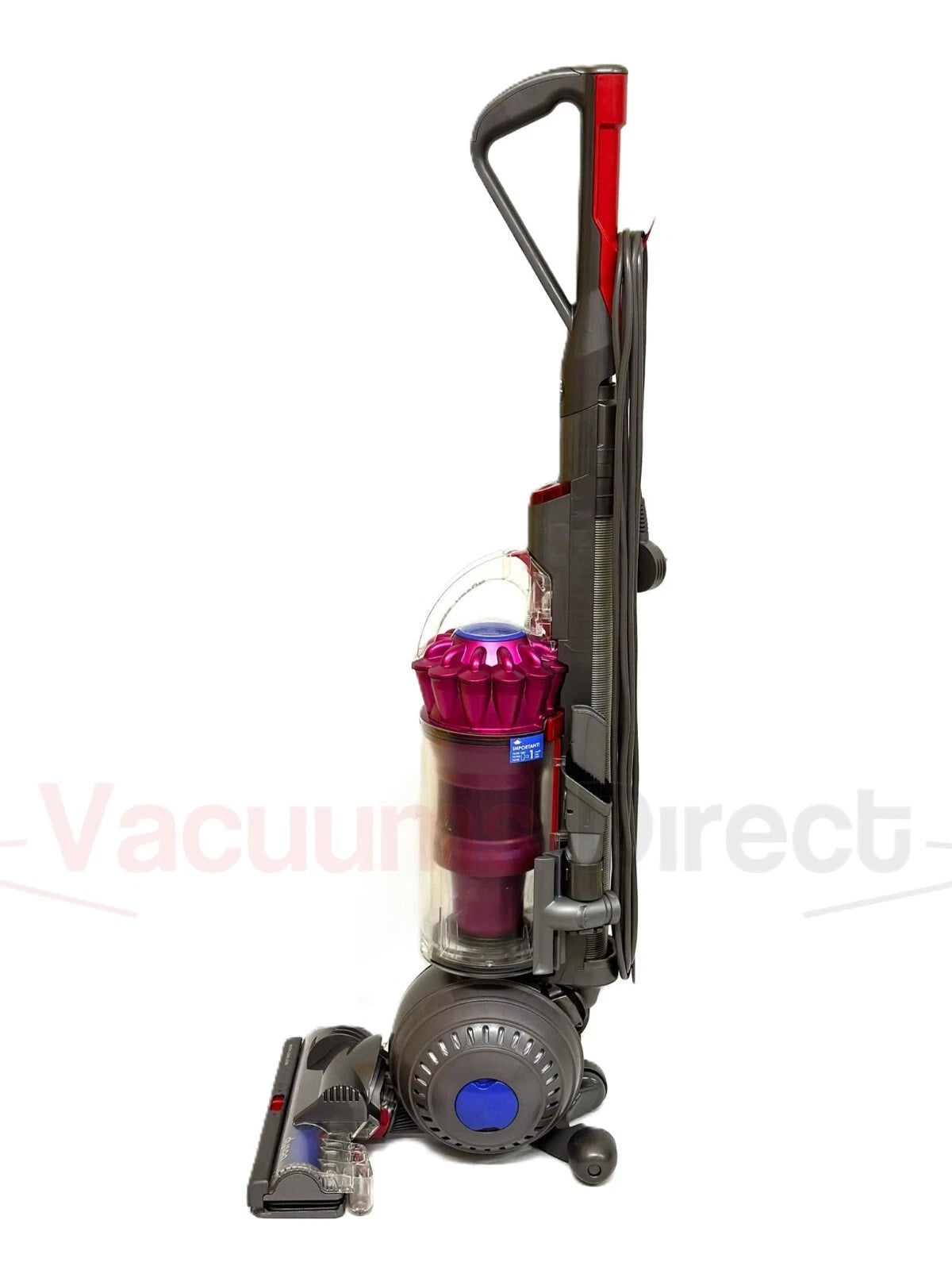 Refurbished Dyson DC40 Pink Multi Floor Rollerball Upright Vacuum Cleaner