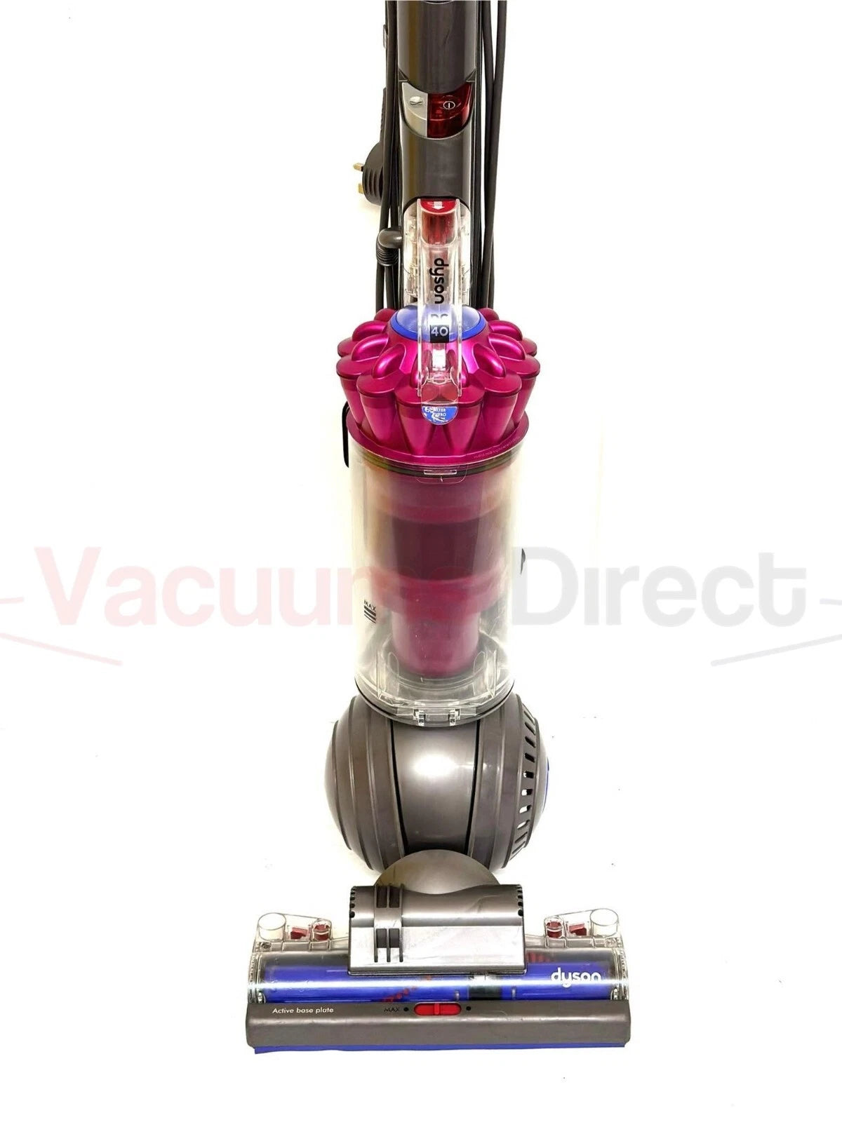 Refurbished Dyson DC40 Pink Multi Floor Rollerball Upright Vacuum Cleaner