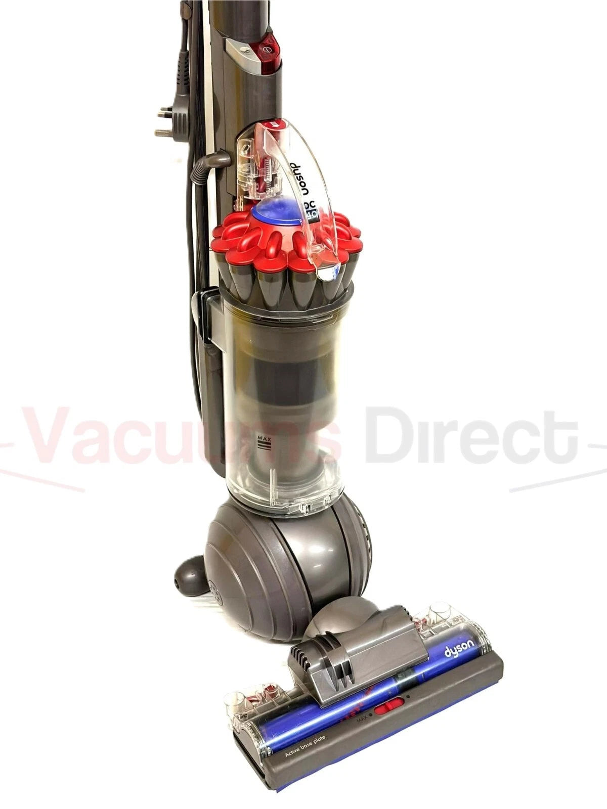 Refurbished Dyson DC40 Red Rollerball Upright Vacuum Cleaner