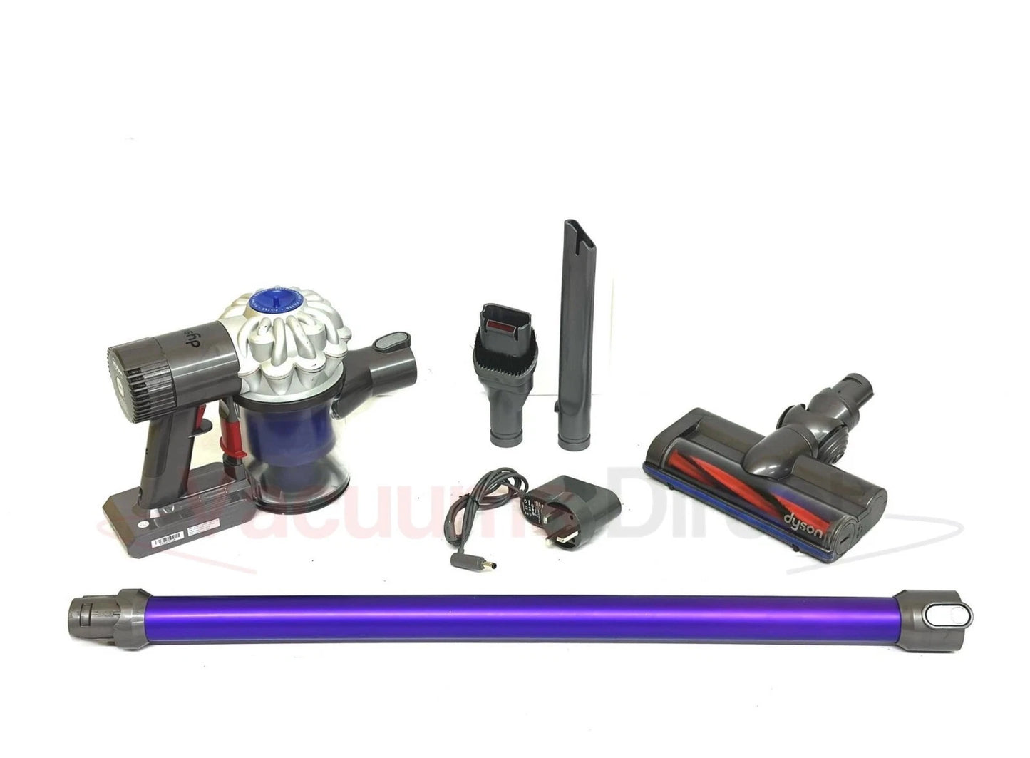 Refurbished Dyson V6 Cordless Stick Handheld Vacuum Cleaner Iron/ White