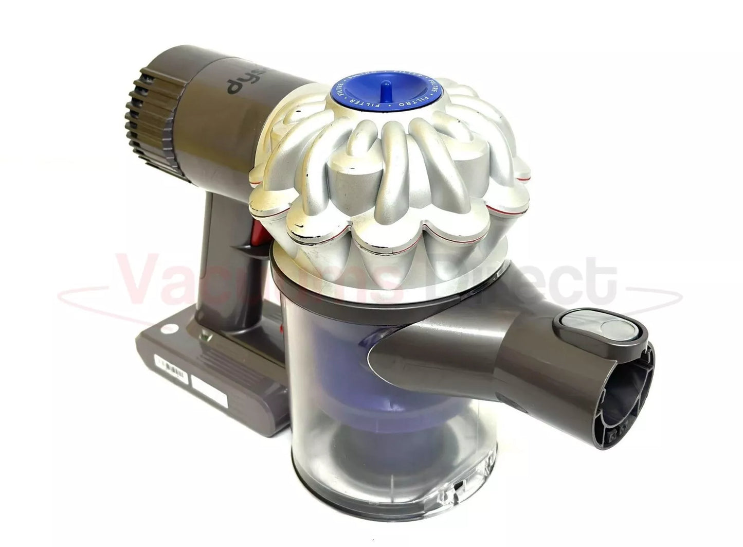 Refurbished Dyson V6 Cordless Stick Handheld Vacuum Cleaner Iron/ White