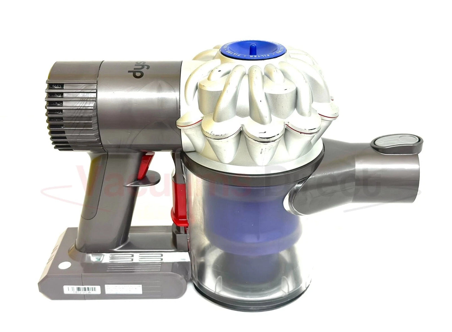 Refurbished Dyson V6 Cordless Stick Handheld Vacuum Cleaner Iron/ White